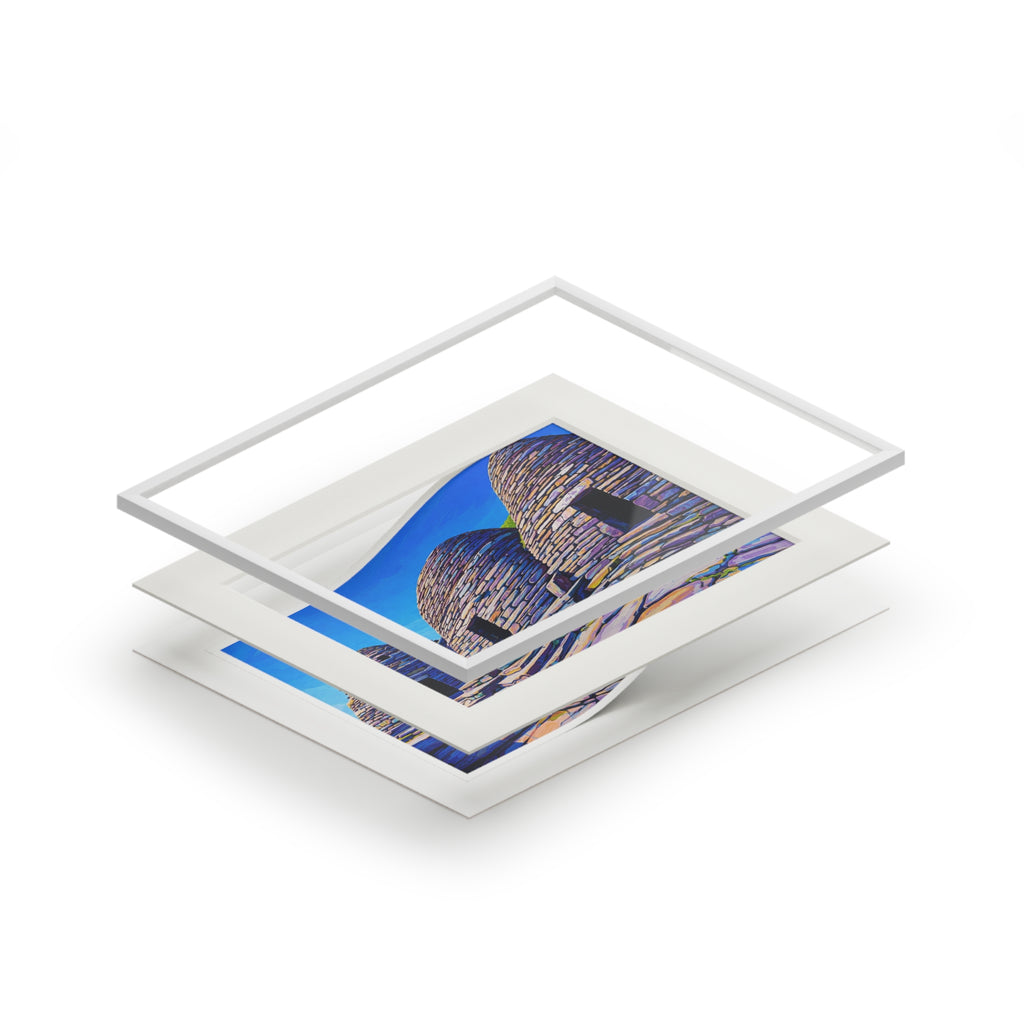 Skellig Michael - Acrylic Fine Art Print (Passepartout Frame)