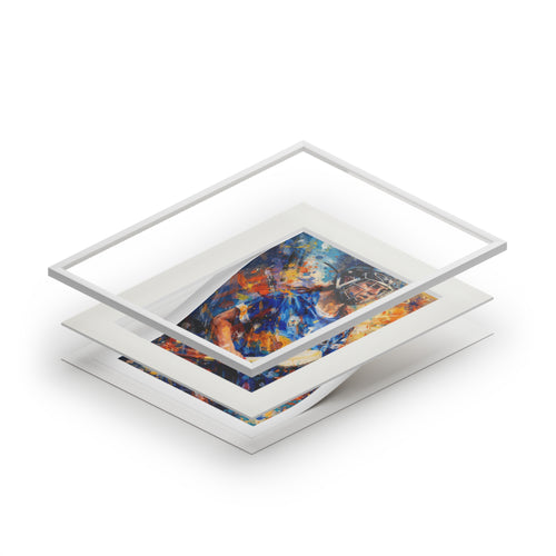 Camogie Player - Expressionism Fine Art Print
