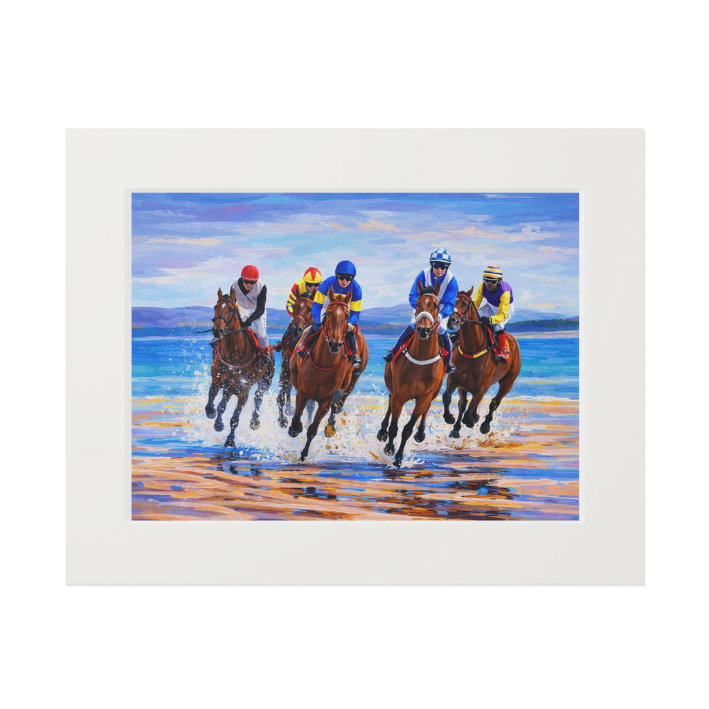 Omey Island Race - Acrylic Fine Art Print