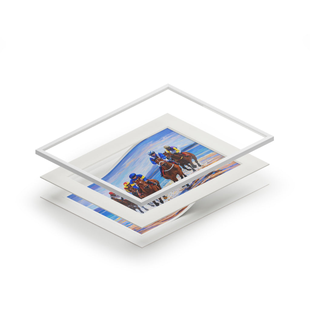 Omey Island Race - Acrylic Fine Art Print